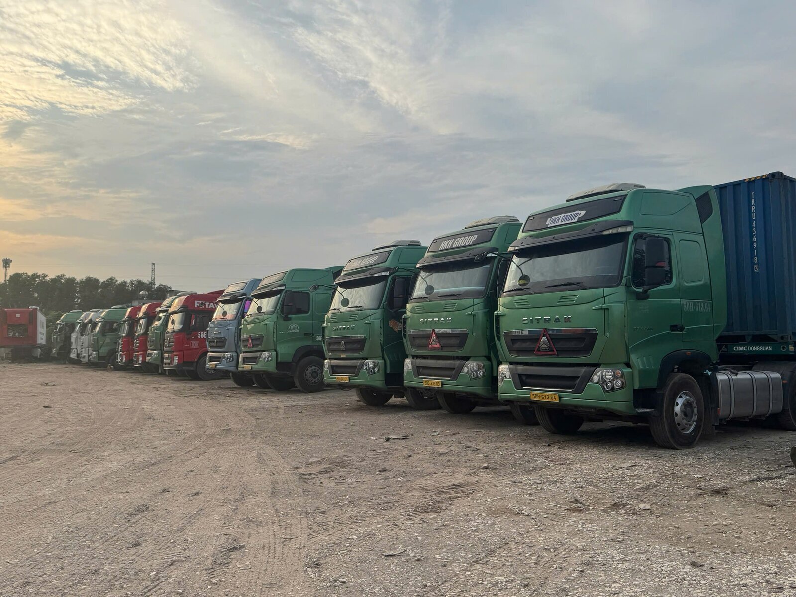HKH Group trucking fleet